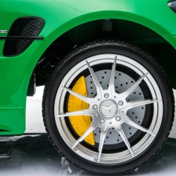 Дитячий электромобіль HarleyBella - Mercedes-Benz AMG GTR (зелений) фото-11