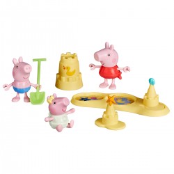 Игровой набор Peppa Figurines – Три маленькие свинки на пляже фото-2