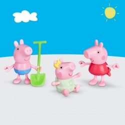 Игровой набор Peppa Figurines – Три маленькие свинки на пляже фото-3