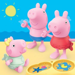 Игровой набор Peppa Figurines – Три маленькие свинки на пляже фото-5