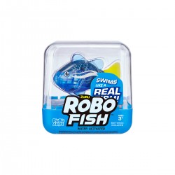 Інтерактивна іграшка Robo Alive - Роборибка (синя) фото-8