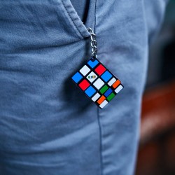 Мини-головоломка Rubik's - Кубик 3х3 (с кольцом) фото-4