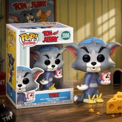 Игровая фигурка Funko POP! серии Том и Джерри S4 - Том с будильником фото-3