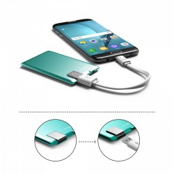 Портативная Батарея Xoopar - Power Card (Мятная, 1300 Ма*Ч) фото-7