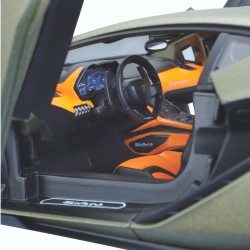 Автомодель - Lamborghini Sián FKP 37 (матовый зелёный металлик, 1:18) фото-2