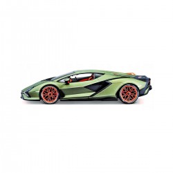Автомодель - Lamborghini Sián FKP 37 (матовый зелёный металлик, 1:18) фото-6