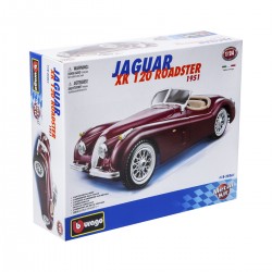 Авто-Конструктор - Jaguar Xk 120 Roadster (1948) (1:24) фото-4