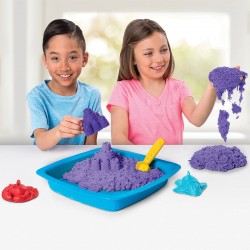 Набор Песка Для Творчества - Kinetic Sand Замок Из Песка (Фиолетовый) фото-3