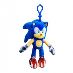 М'яка іграшка на кліпсі Sonic Prime – Сонік-спортсмен фото-1