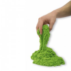 Песок Для Детского Творчества - Kinetic Sand Neon  (Зеленый) фото-1