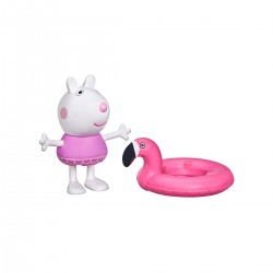 Фигурка Peppa - Сюзи с кругом Фламинго фото-1
