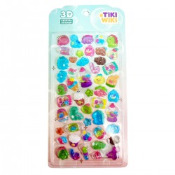 Набор 3D-наклеек Tiki Wiki серии Crystal – Тики вдохновение