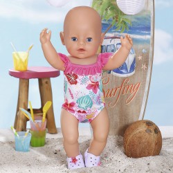 Одяг для ляльки BABY born - Святковий купальник S2 (із зайченям) фото-2