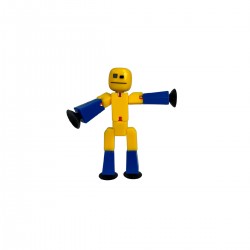Фігурка для анімаційної творчості Stikbot (Синьо-жовтий) фото-2