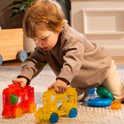 Сенсорный конструктор Jelly Blox серии Lil' Jellies - Автобус фото-7
