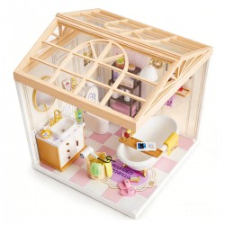 Конструктор-румбокс Mini House серії Інтер'єр – Ванна кімната (світло) фото-4