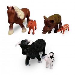 Стретч-іграшка у вигляді тварини Diramix The Epic Animals – Родина тварин фото-6