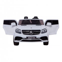 Детский электромобиль HarleyBella - Mercedes-Benz GLS 63 AMG (белый) фото-7
