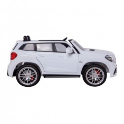 Детский электромобиль HarleyBella - Mercedes-Benz GLS 63 AMG (белый) фото-6