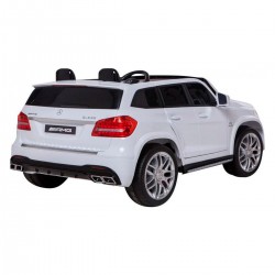Детский электромобиль HarleyBella - Mercedes-Benz GLS 63 AMG (белый) фото-4