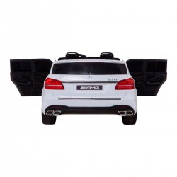 Детский электромобиль HarleyBella - Mercedes-Benz GLS 63 AMG (белый) фото-5