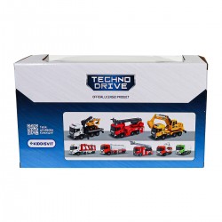 Игровой набор серии Big Truck – Эвакуатор Scania с машиной (свет, звук) фото-6