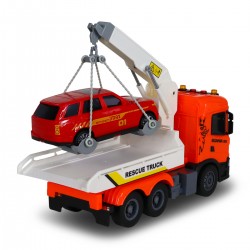 Игровой набор серии Big Truck – Эвакуатор Scania с машиной (свет, звук) фото-9