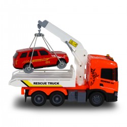 Игровой набор серии Big Truck – Эвакуатор Scania с машиной (свет, звук) фото-10