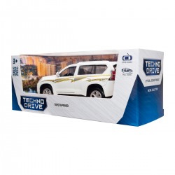 Автомодель - Toyota Prado (белый) фото-4