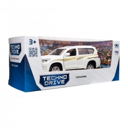 Автомодель - Toyota Prado (белый) фото-6