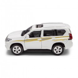 Автомодель - Toyota Prado (белый) фото-8