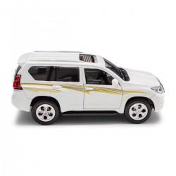 Автомодель - Toyota Prado (белый) фото-12