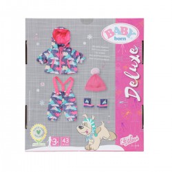 Набор одежды для куклы BABY Born серии Deluxe - Снежная зима фото-9
