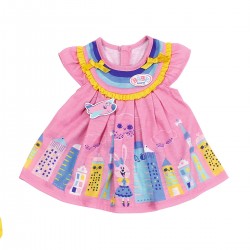 Одяг для ляльки BABY born - Мила сукня (рожеве) фото-1