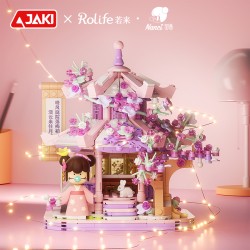 Конструктор JAKI серии Nanci - Зимняя беседка фото-5