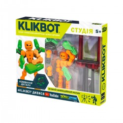 Ігровий Набір Для Анімаційної Творчості Klikbots1 - Студія (Зелена) фото-1