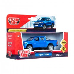 Автомодель - Toyota Hilux (Синий) фото-3