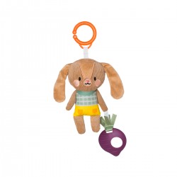 Розвиваюча підвіска-брязкальце колекції Садочок у місті – Кролик Дженні