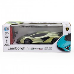 Автомобиль KS Drive на р/у - Lamborghini Sian (1:24, зеленый) фото-10