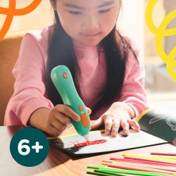 3D-ручка 3Doodler Start Plus для дитячої творчості - Мегакреатив (147 стрижнів, 9 шаблонів) фото-4