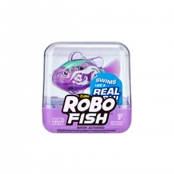 Інтерактивна іграшка Robo Alive - Роборибка (фіолетова) фото-8