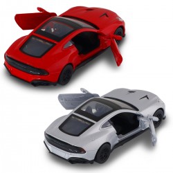 Автомодель - Aston Martin Vanquish (червоний, сріблястий) фото-3