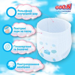 Трусики-подгузники Goo.N Slim & Comfortable (размер 4(L), 9-14 кг, 92 шт) фото-6