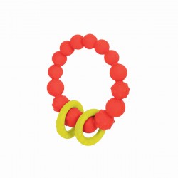 Игрушка-Прорезыватель - Колечко Папайя фото-1