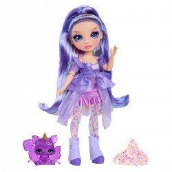 Ігровий набір з лялькою Rainbow High серії Rainbow Shimmers - Віолетта фото-3