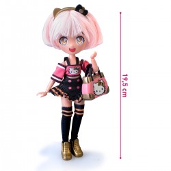 Ігровий набір 4SF Manga Dolls серії Hello Kitty – Золота Ролер Діва фото-3