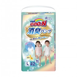 Трусики-підгузки GOO.N серії AROMAGIC DEO PANTS для дітей (L, 9-14 кг) фото-1