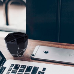 Акустична Система Xoopar - Geo Speaker (Чорна З Білим, Led Підсвічування, З Bluetooth, Моно) фото-2