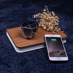 Акустична Система Xoopar - Geo Speaker (Чорна З Білим, Led Підсвічування, З Bluetooth, Моно) фото-8