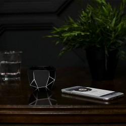 Акустична Система Xoopar - Geo Speaker (Чорна З Білим, Led Підсвічування, З Bluetooth, Моно) фото-1